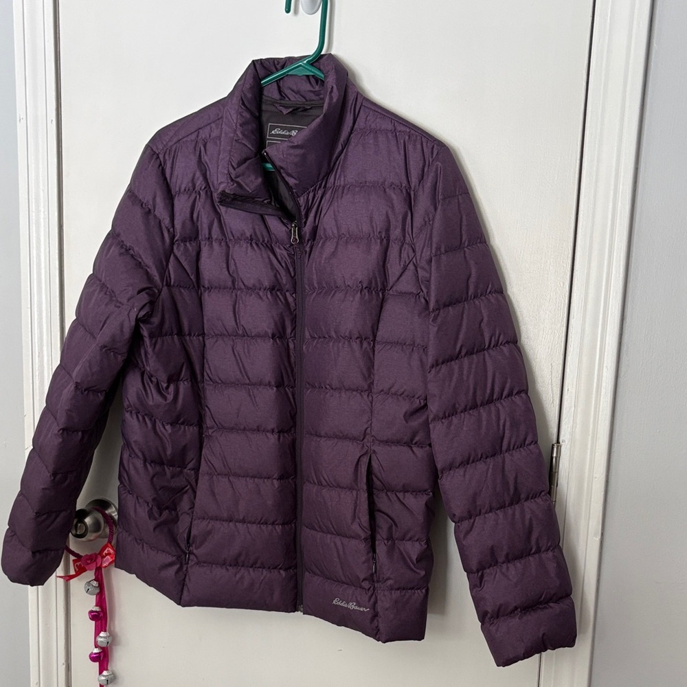 Eddie Bauer Deep Purple Quilted Jacket